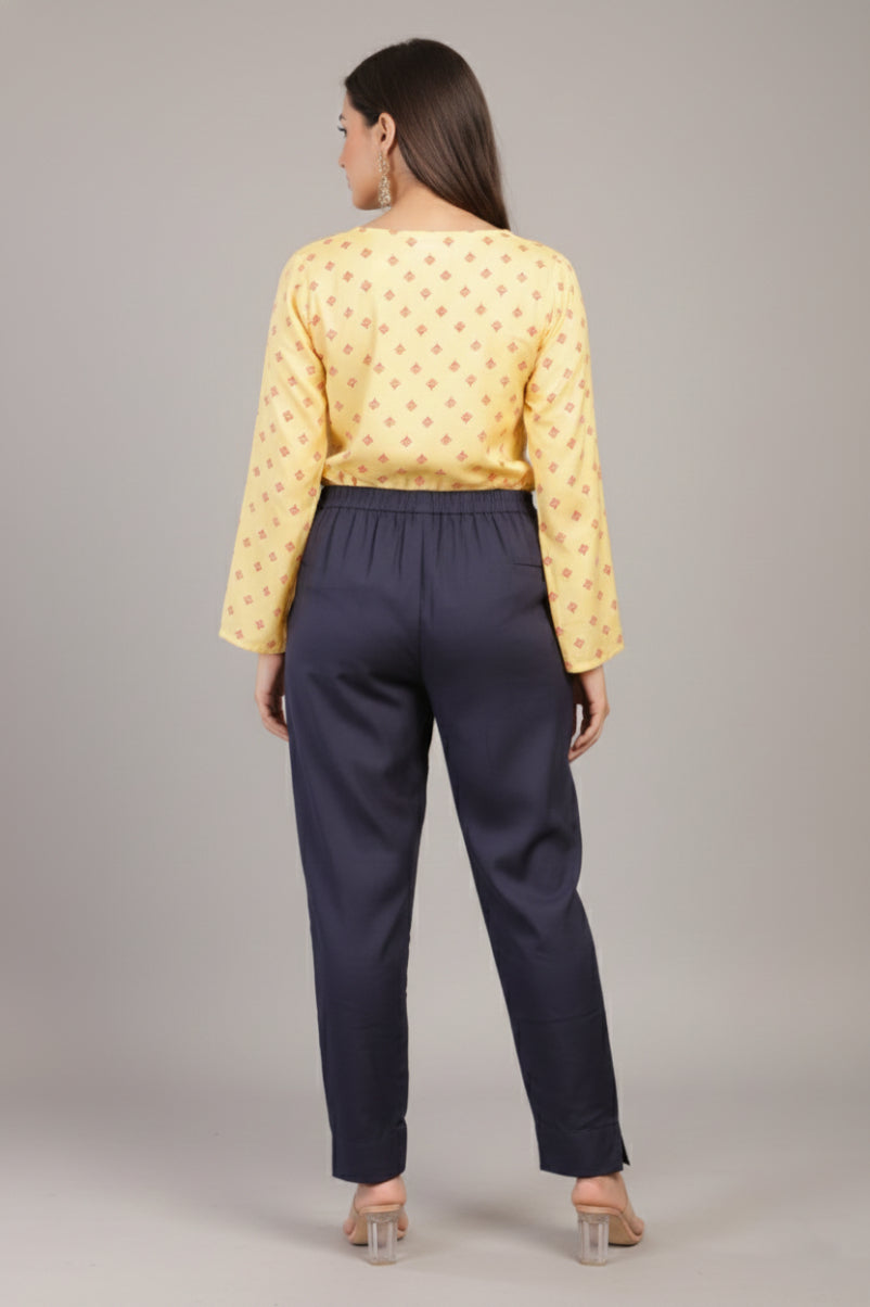 Slit Pants